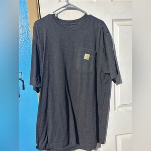 Carhartt Men's Dark Gray Short Sleeve Tee